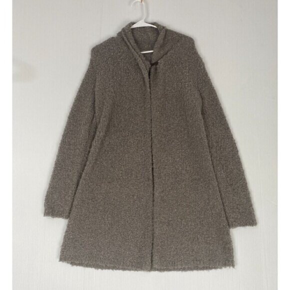 Johnston & Murphy Open-Front Slub Knit Cardigan Women's Size XS Wool Comfort - Picture 12 of 14